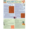 Kitchen Tips & Tricks- Laminated 2-Panel Info Guide